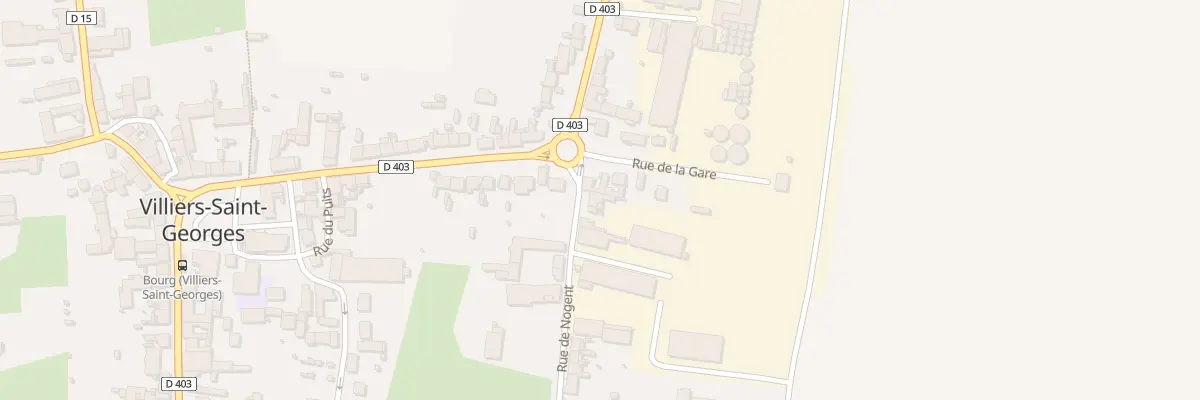 Plan du 1 Rue de Nogent à Villiers-Saint-Georges