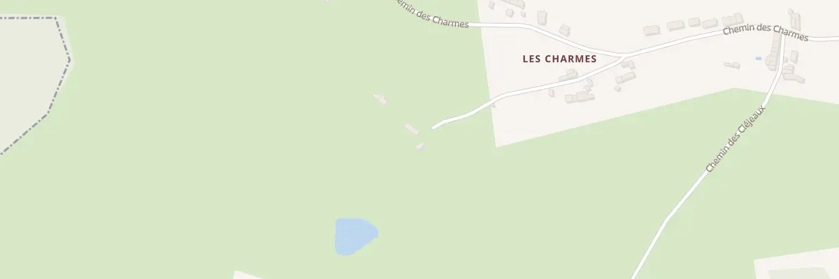 Plan du 21 Les Charmes à Trois-Vèvres