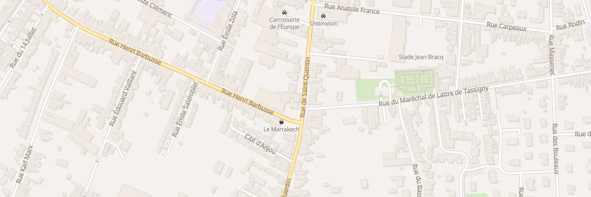 Plan du 184 Rue de Saint-quentin à Caudry