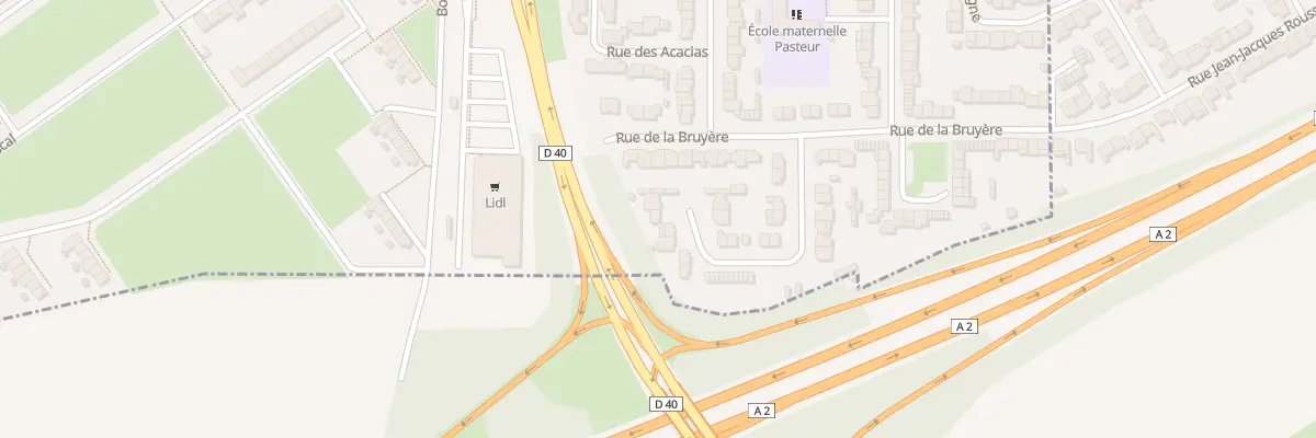 Plan du 21 Rue des Tilleuls à Denain