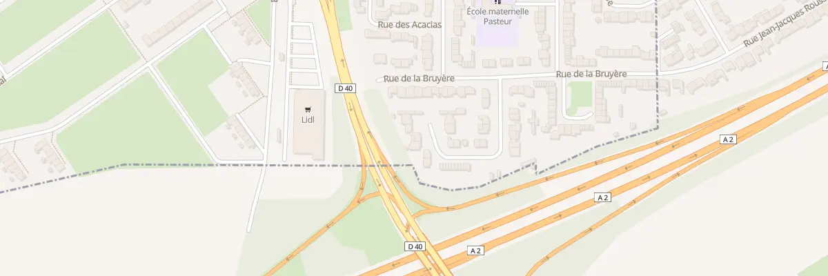 Plan du 19 Rue des Tilleuls à Denain
