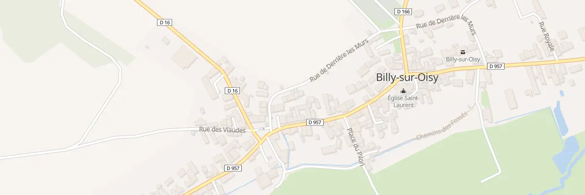 Plan du 33 Gr Grande Rue à Billy-sur-Oisy
