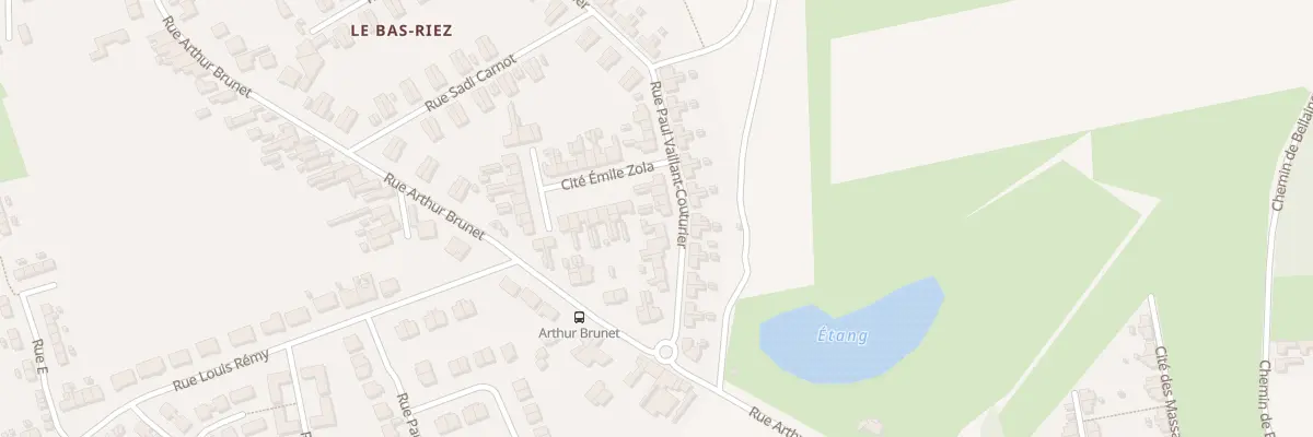 Plan du 34 Cité Emile Zola à Haveluy