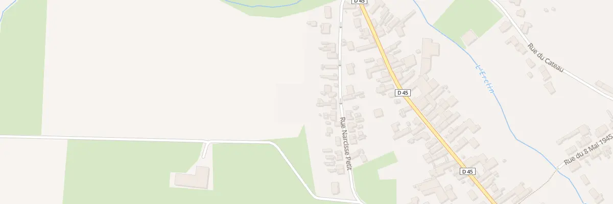 Plan du 39 Rue Narcisse Petit à Saint-Aubert