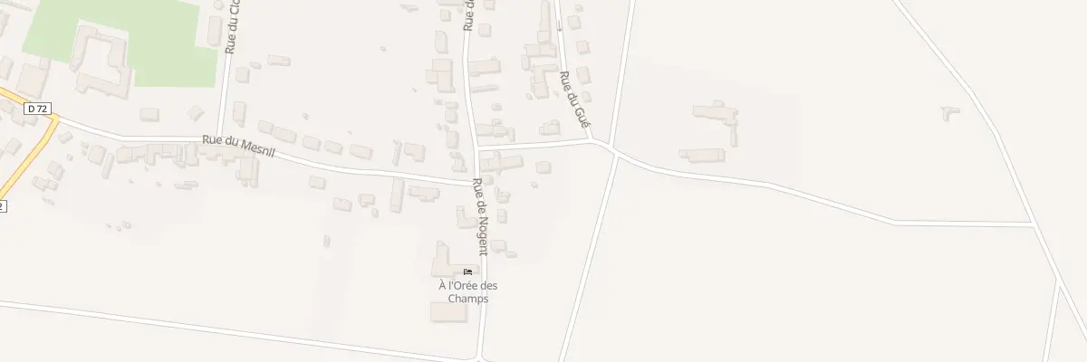 Plan du 15 Rue du Gué à Villiers-Saint-Georges