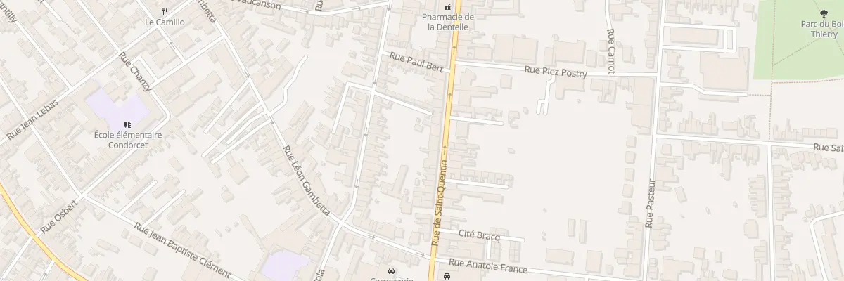 Plan du 128 Rue de Saint-quentin à Caudry