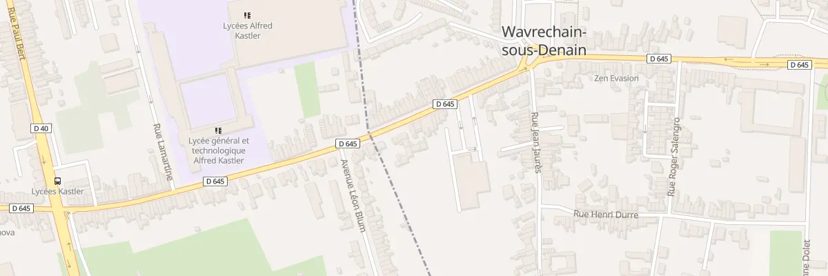 Plan du 6 Rue Charles Isbergues à Wavrechain-sous-Denain