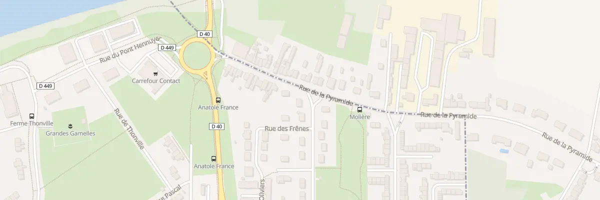 Plan du 2 Rue des Saules à Denain