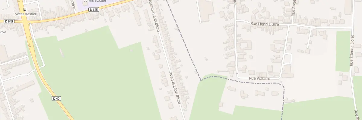 Plan du 54 Av Léon Blum à Denain