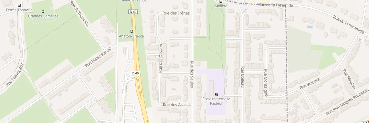 Plan du 18 Rue des Saules à Denain
