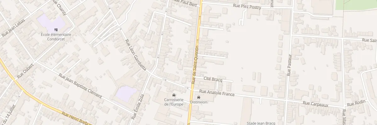Plan du 144 Rue de Saint-quentin à Caudry