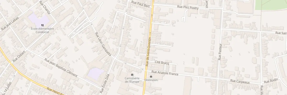 Plan du 142 Rue de Saint-quentin à Caudry