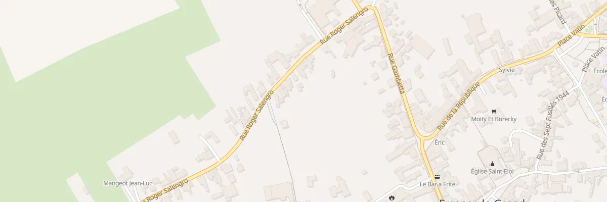 Plan du 157 Rue Roger Salengro à Fresnoy-le-Grand