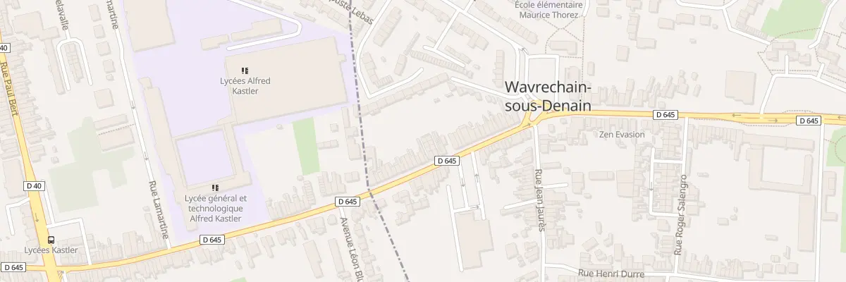 Plan du 33 Rue Charles Isbergues à Wavrechain-sous-Denain
