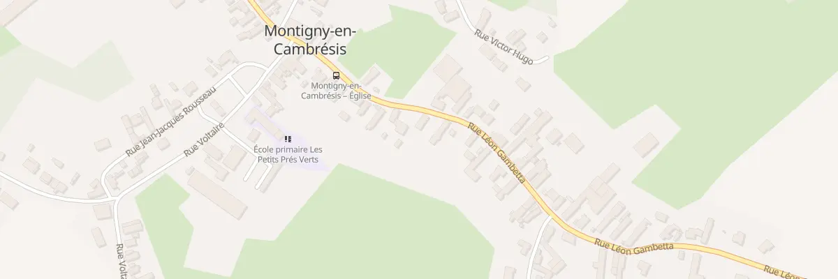 Plan du 18 Rue Gambetta à Montigny-en-Cambrésis