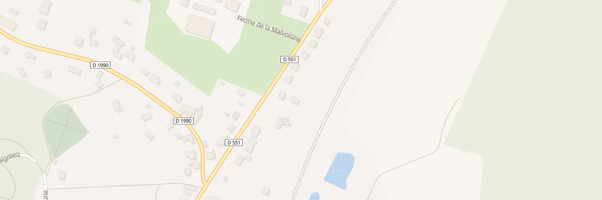 Plan du 193B Rue Maurice Girard à Vauxaillon
