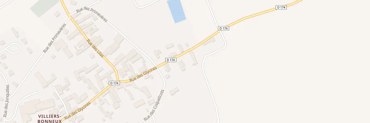 Plan du 58 Rue des Glycines à Perceneige