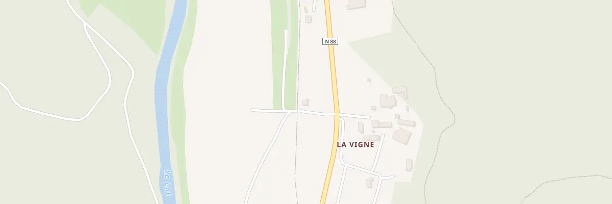 Plan du 40 La Vigne à Barjac