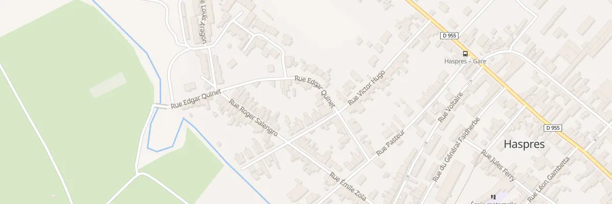 Plan du 20 Rue Victor Hugo à Haspres