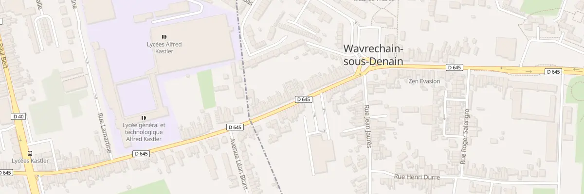 Plan du 27 Rue Charles Isbergues à Wavrechain-sous-Denain