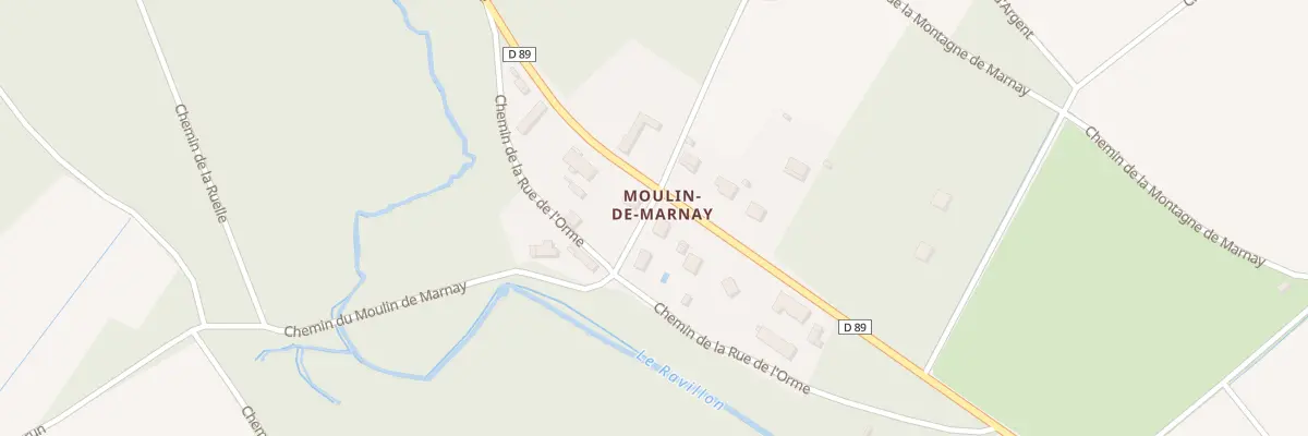 Plan du 1 Che des Grands Sablons à Poilly-sur-Tholon