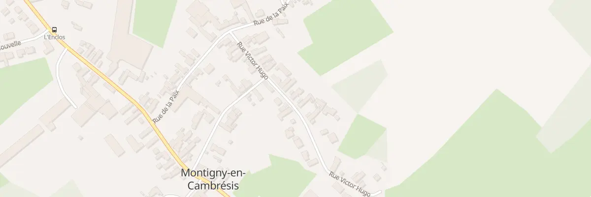 Plan du 15 Rue Victor Hugo à Montigny-en-Cambrésis