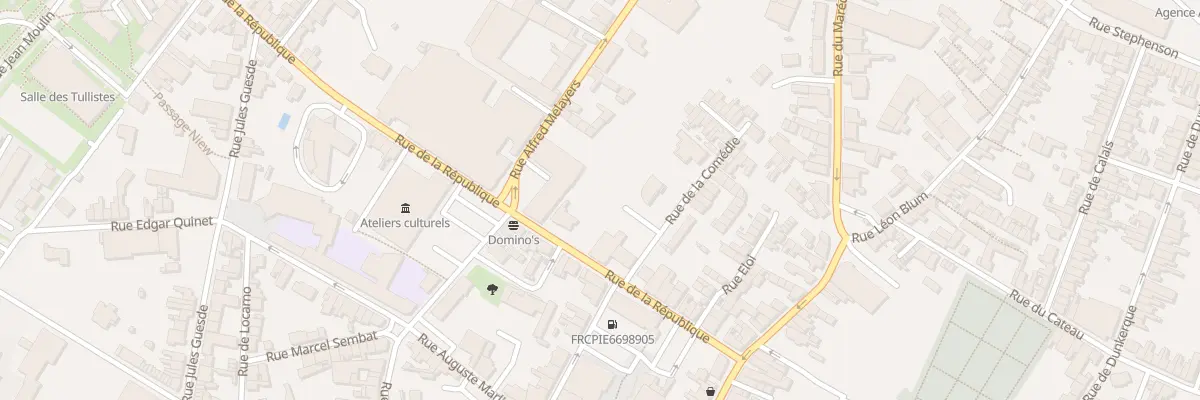 Plan du 32 Rue de la République à Caudry