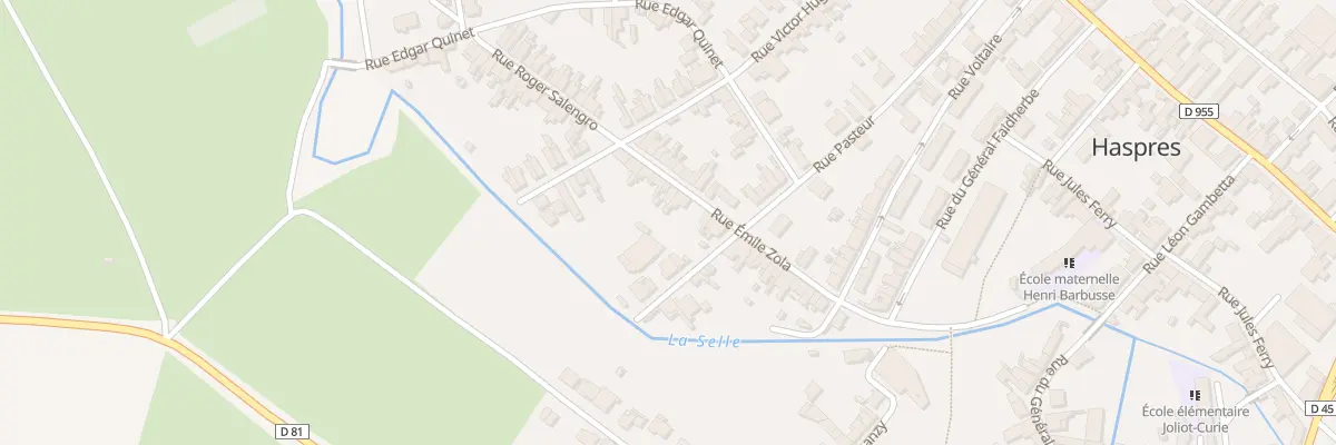 Plan du 29 Rue Emile Zola à Haspres