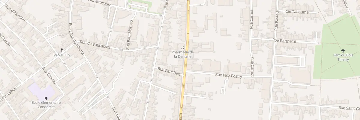 Plan du 98 Rue de Saint-quentin à Caudry