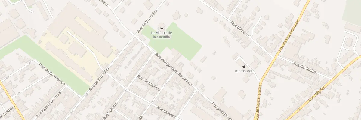 Plan du 42 Rue Jean Jacques Rousseau à Caudry