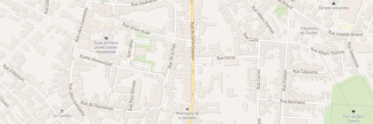 Plan du 60 Rue de Saint-quentin à Caudry