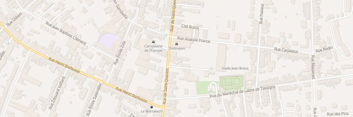 Plan du 113 Rue de Saint-quentin à Caudry