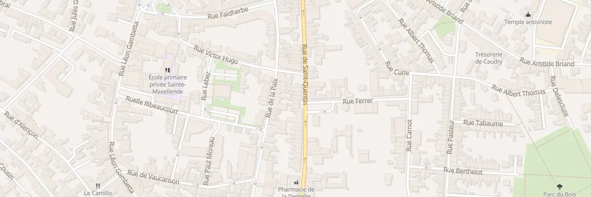 Plan du 56 Rue de Saint-quentin à Caudry