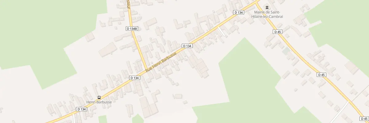 Plan du 25 Rue Henri Barbusse à Saint-Hilaire-lez-Cambrai