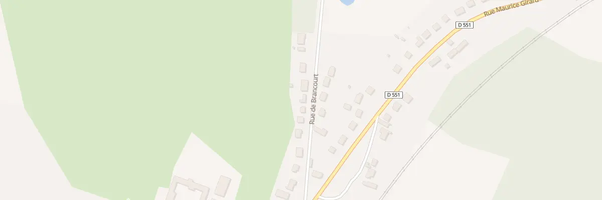 Plan du 170 Rue de Brancourt à Vauxaillon