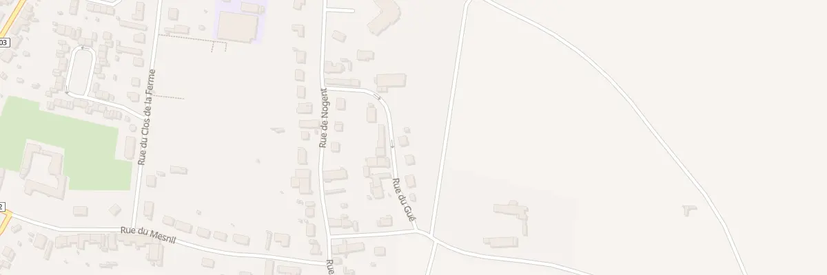 Plan du 7 Rue du Gué à Villiers-Saint-Georges