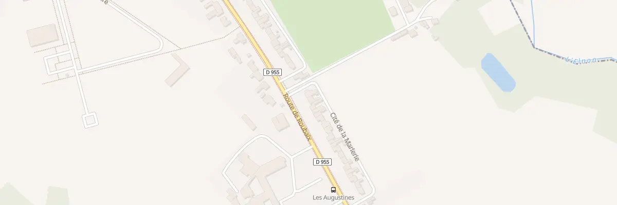 Plan du 988 Rte de Roubaix à Saint-Amand-les-Eaux