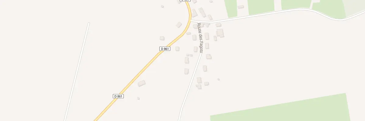Plan du 8 Rte des Fagots à Viels-Maisons
