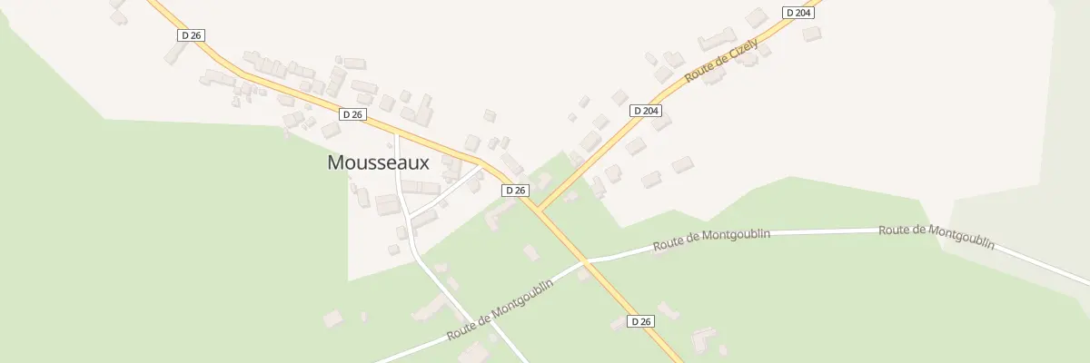 Plan du 1 Rte de Cizely à Saint-Benin-d’Azy