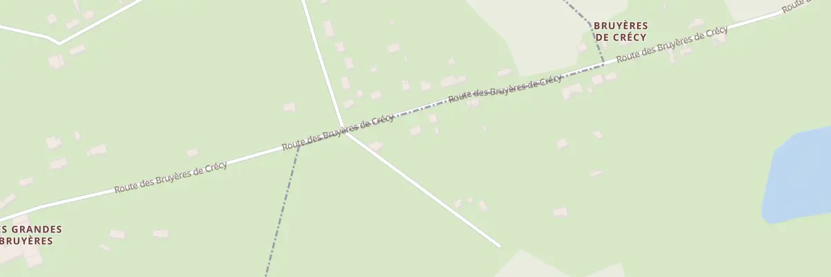 Plan du 53 Rte des Bruyères de Crécy à Decize