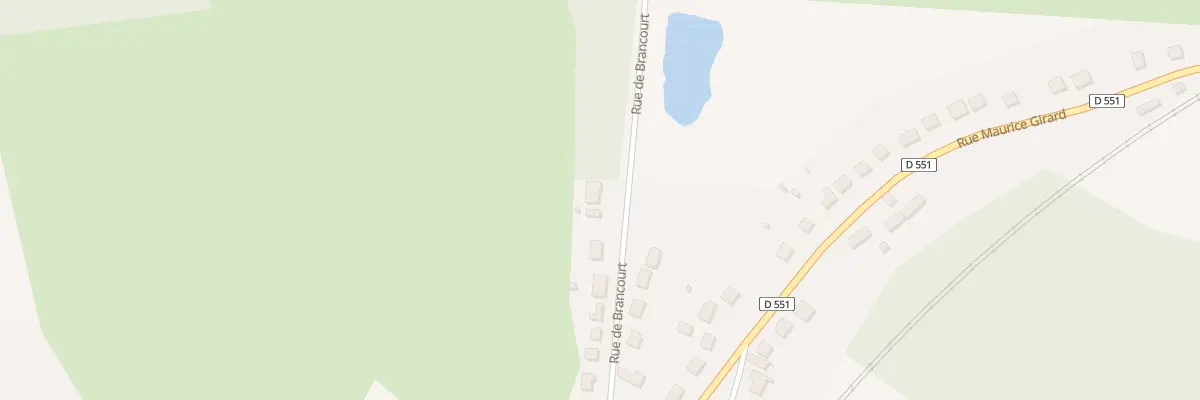 Plan du 270 Rue de Brancourt à Vauxaillon