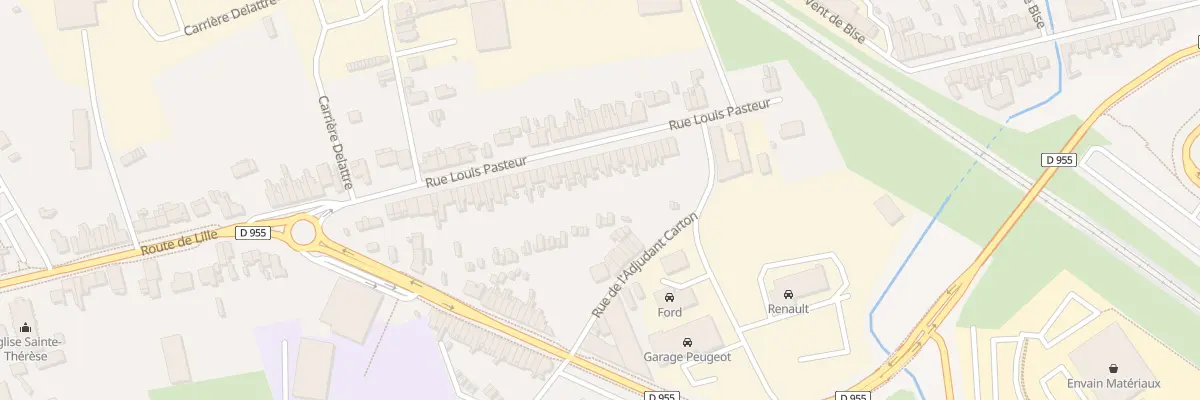 Plan du 181 Rue Louis Pasteur à Saint-Amand-les-Eaux