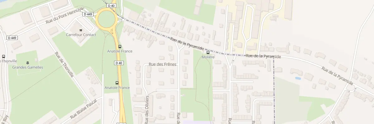 Plan du 3 Rue des Saules à Denain