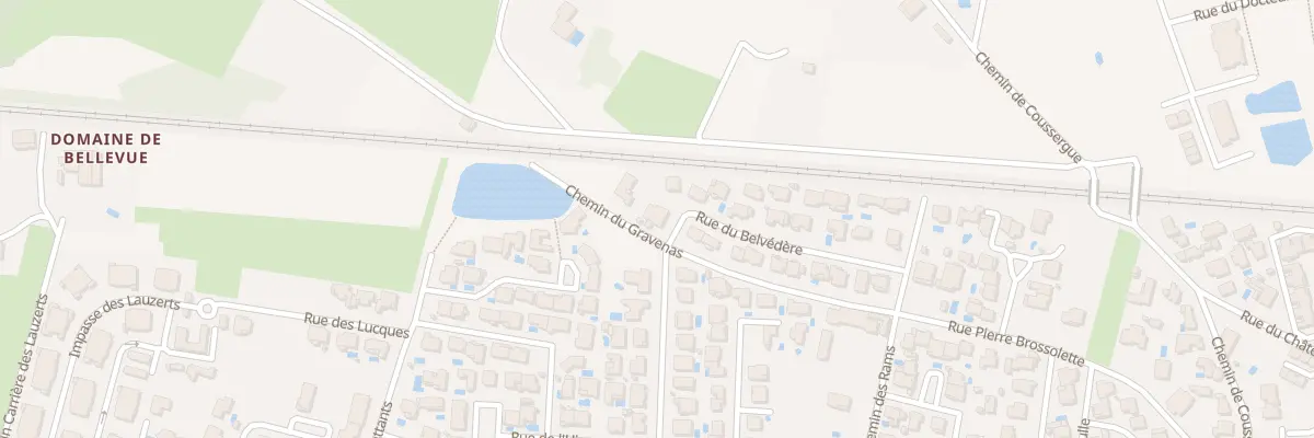 Plan du 33 Rue du Belvedere à Vias