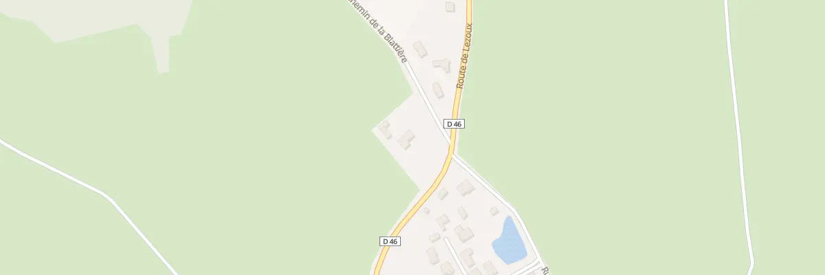 Plan du 5195 La Blattiere à Bulhon