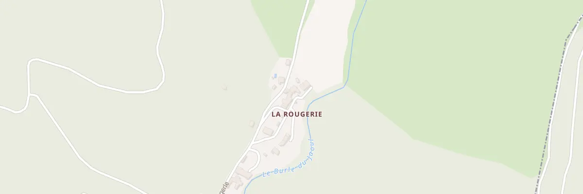 Plan du 5127 La Rougerie à Sauclières