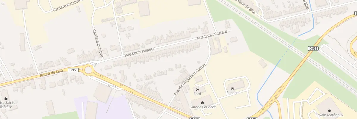 Plan du 175 Rue Louis Pasteur à Saint-Amand-les-Eaux