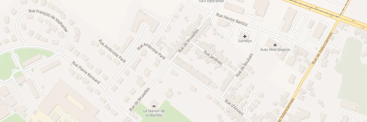 Plan du 7 Rue d’Anvers à Caudry