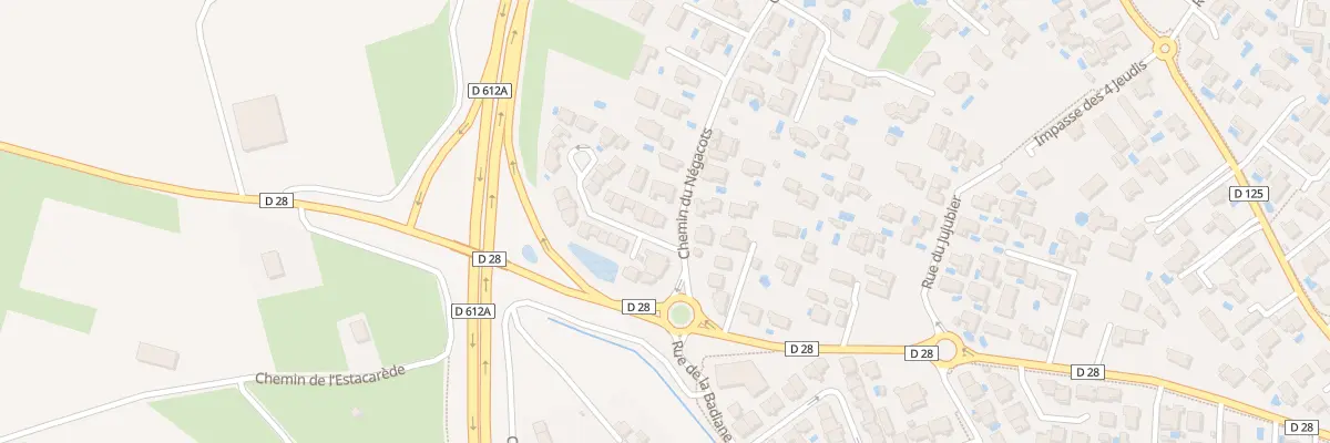 Plan du 2 Rue du Clos du Romarin à Bessan