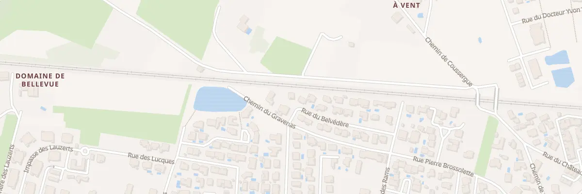 Plan du 29 Rue du Belvedere à Vias